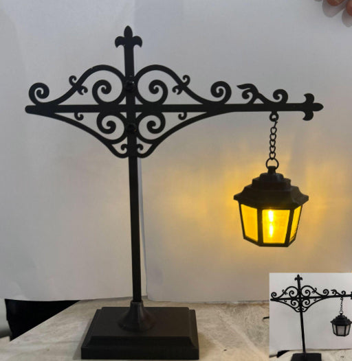 LED Bookshelf Lamp - Retro Halloween Mini Reading Light with Warm Glow | Home Library Decor