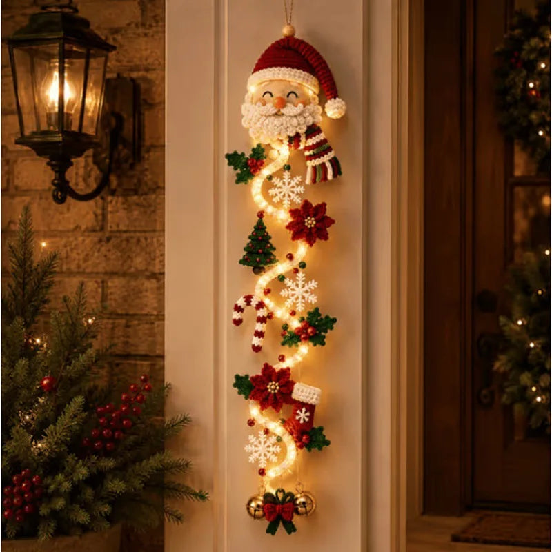 MerryCascade™ Door Hanger 🎅✨ — Glowing Christmas Cheer