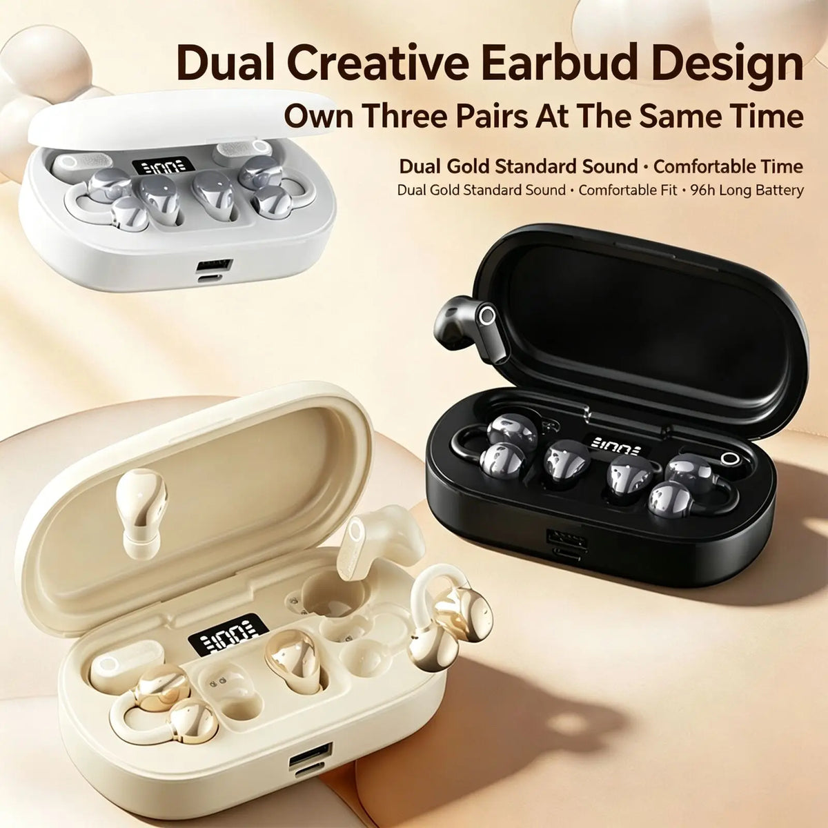 PowerBuds™ 3-in-1 🎧🔋 — Wireless Audio & Portable Power