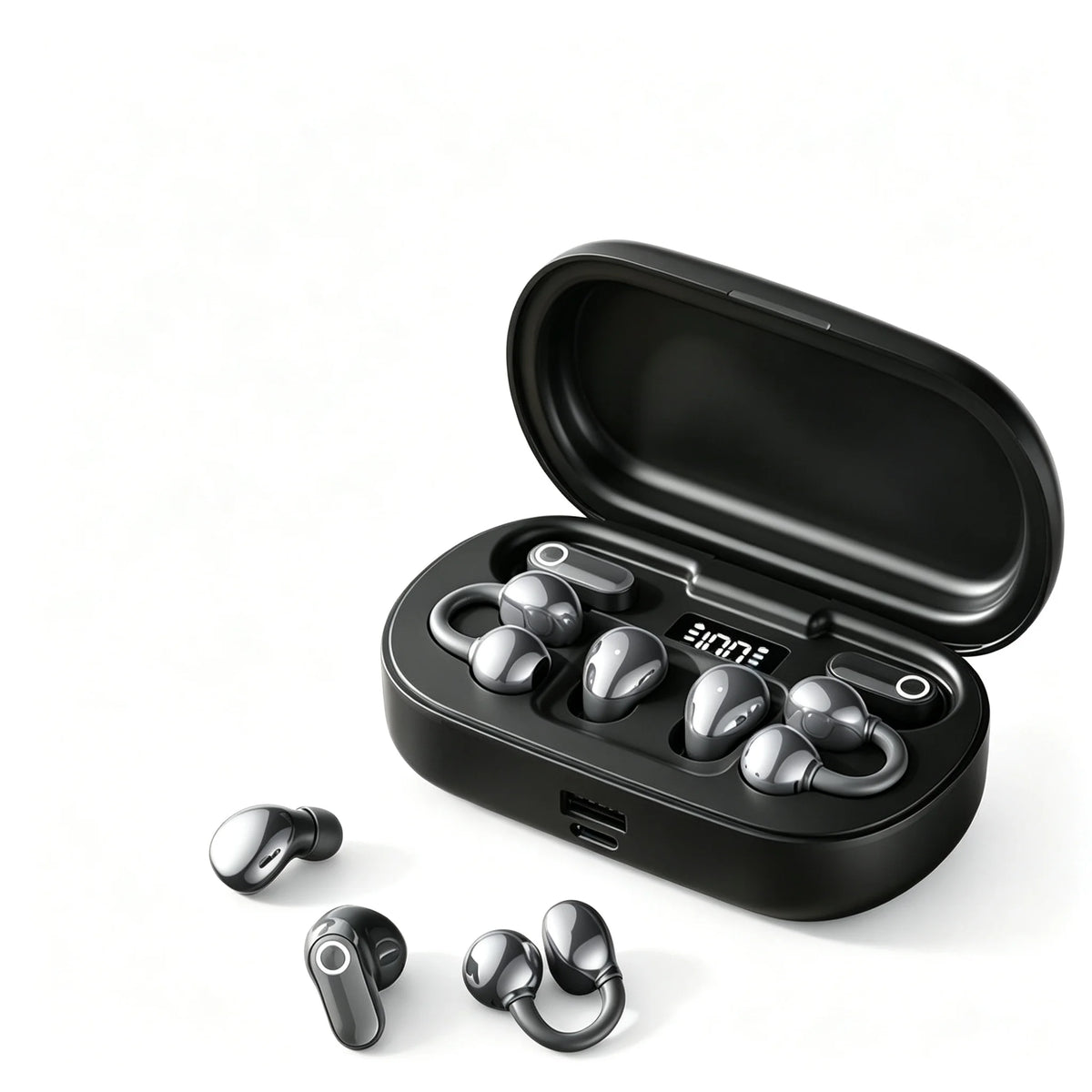 PowerBuds™ 3-in-1 🎧🔋 — Wireless Audio & Portable Power