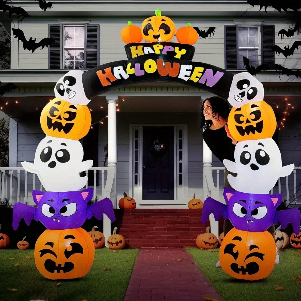 8 FT Halloween Inflatables Archway