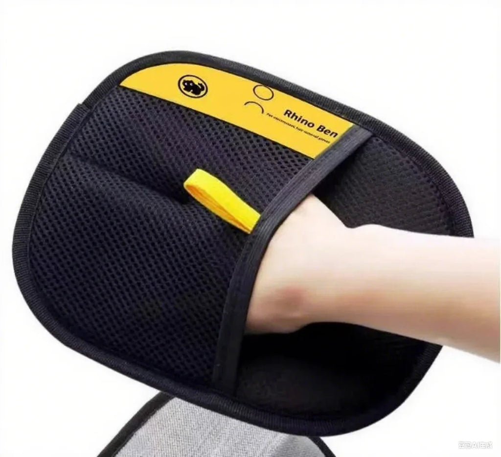 Cat Hair Brush Pet Removal Gloves Double-Sided Pet Grooming Gloves Kitten Cleaning Tool Dog Deshedding Brush Pet Supplies ﻿