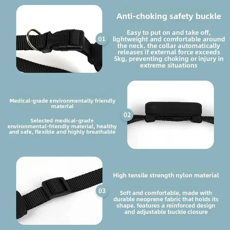 Mini Bluetooth Collar GPS Pet Tracker.