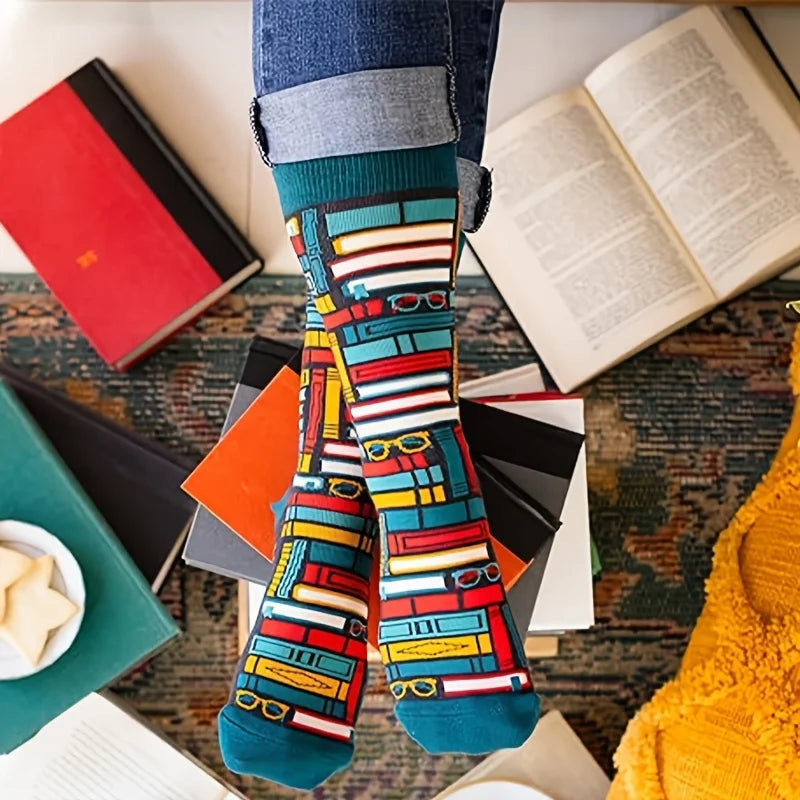 ShhhReads™ Socks 🤫📖 — Cozy Comfort for Book Lovers