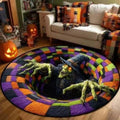 VortexBone™ Rug 💀🌀 — 3D Illusion Halloween Décor
