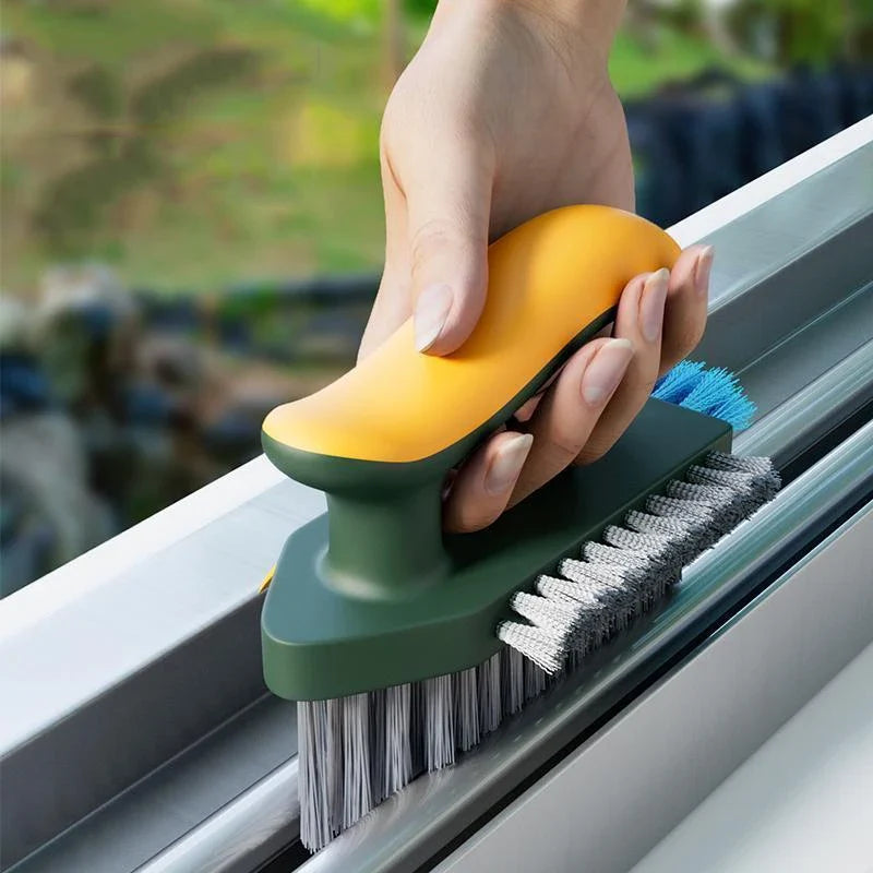 Brush Crevice Brush Cleaning Scraper Floor Bathroom Tile Corner Seam Tool