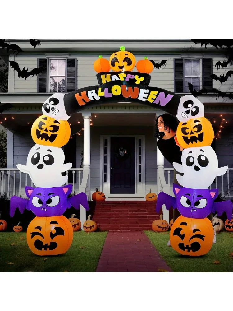 8 FT Halloween Inflatables Archway