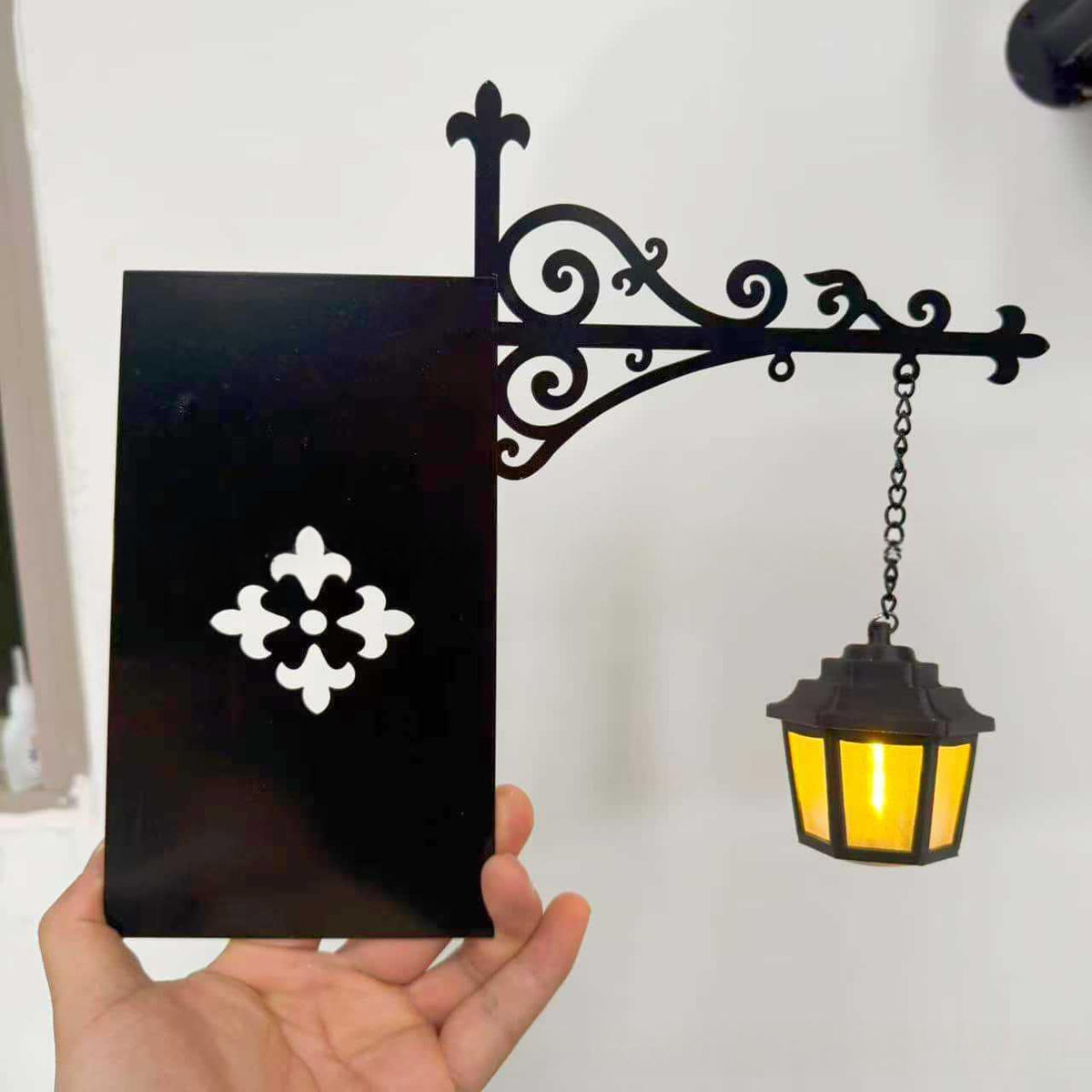 LED Bookshelf Lamp - Retro Halloween Mini Reading Light with Warm Glow | Home Library Decor