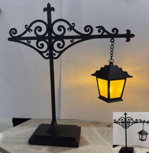 LED Bookshelf Lamp - Retro Halloween Mini Reading Light with Warm Glow | Home Library Decor